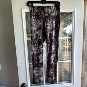 black & grey size small leggings